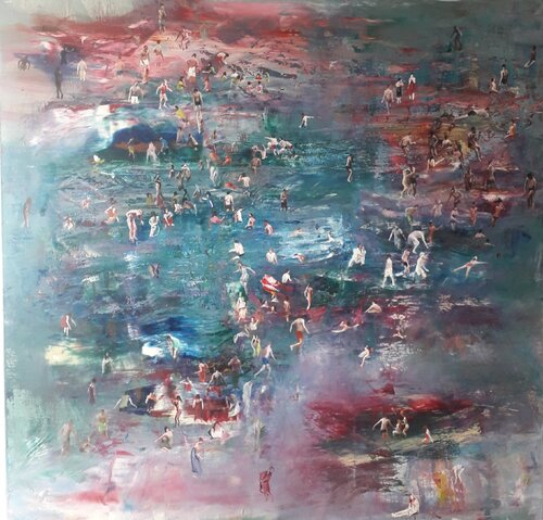 PEUPLEMENT IV by denis orhant, Painting for Sale on Select