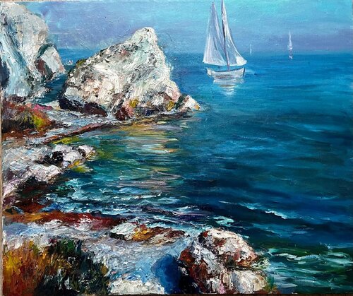 Sea dreams by Marina Gavrilova, Painting for Sale on Select