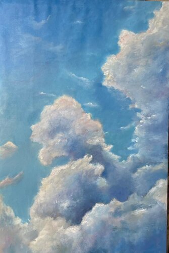 Silent Sky by Marina Gavrilova, Painting for Sale on Select