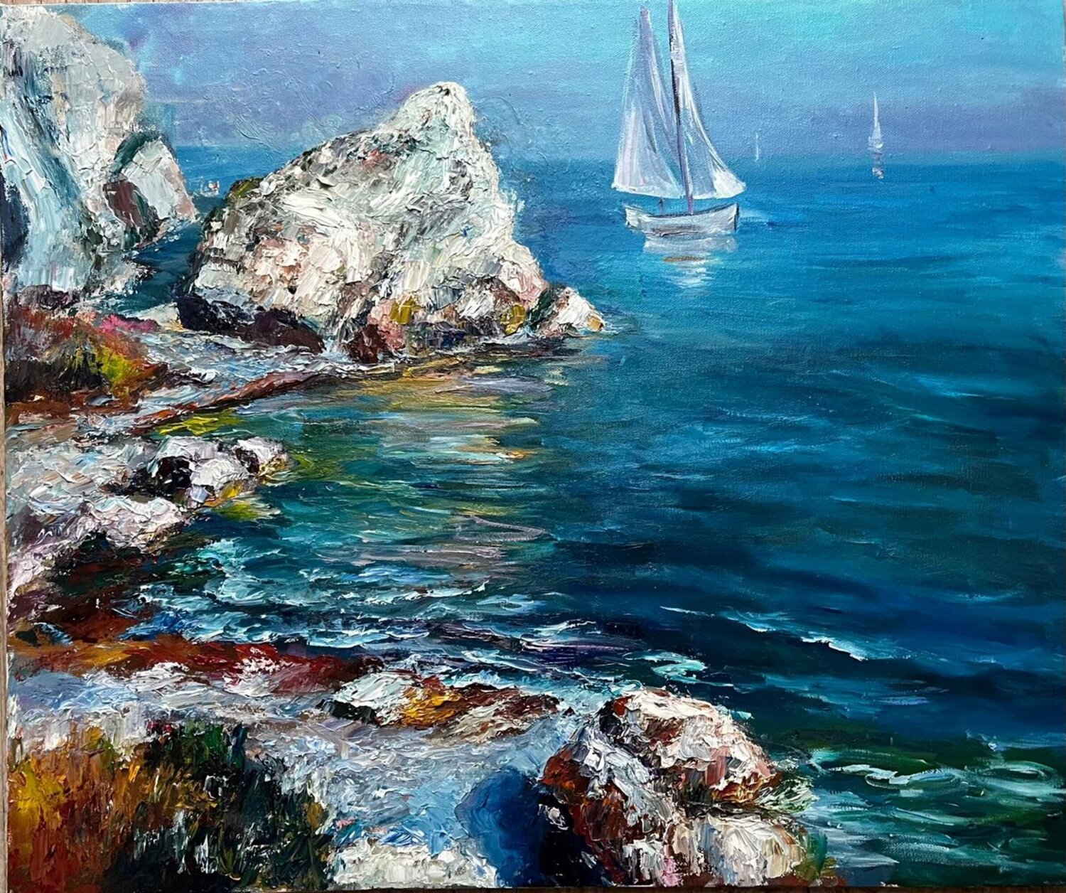 Sea dreams Marina Gavrilova Original painting for sale