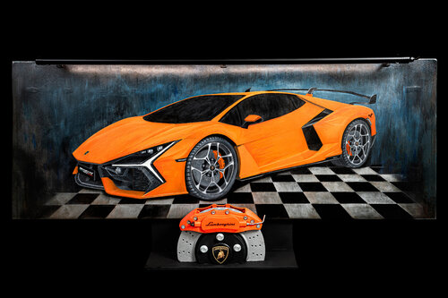 LAMBORGHINI - REVUELTO ✨ by ARTEINDUSTRIALE, Painting for Sale on Select