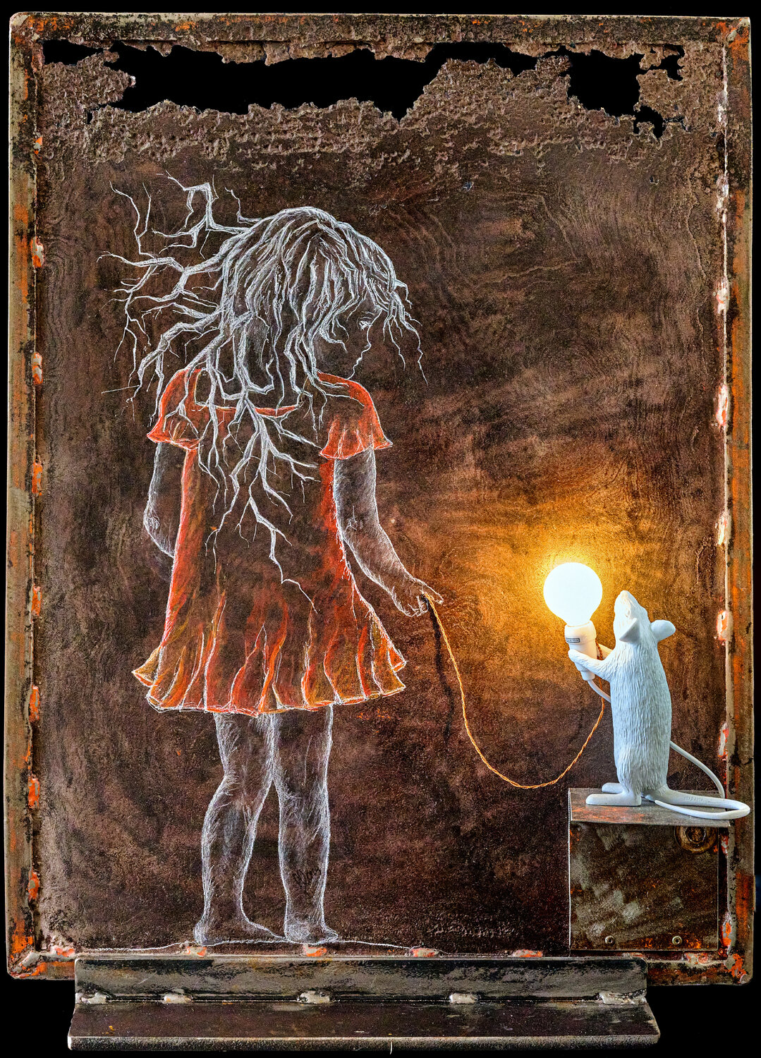 Friend ARTEINDUSTRIALE Original painting for sale