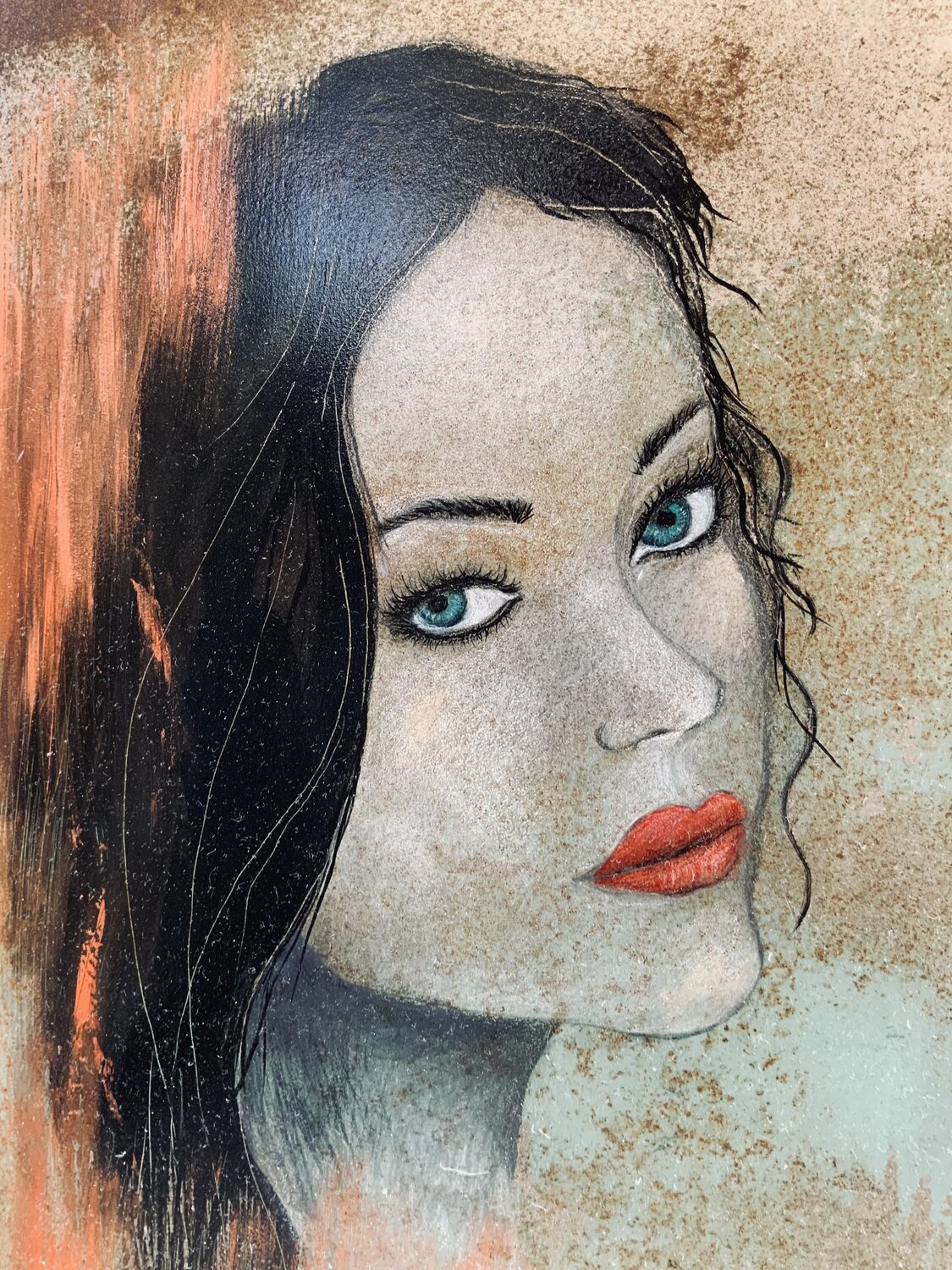 UN TOCCO DI CLASSE 💄 ARTEINDUSTRIALE Original painting for sale