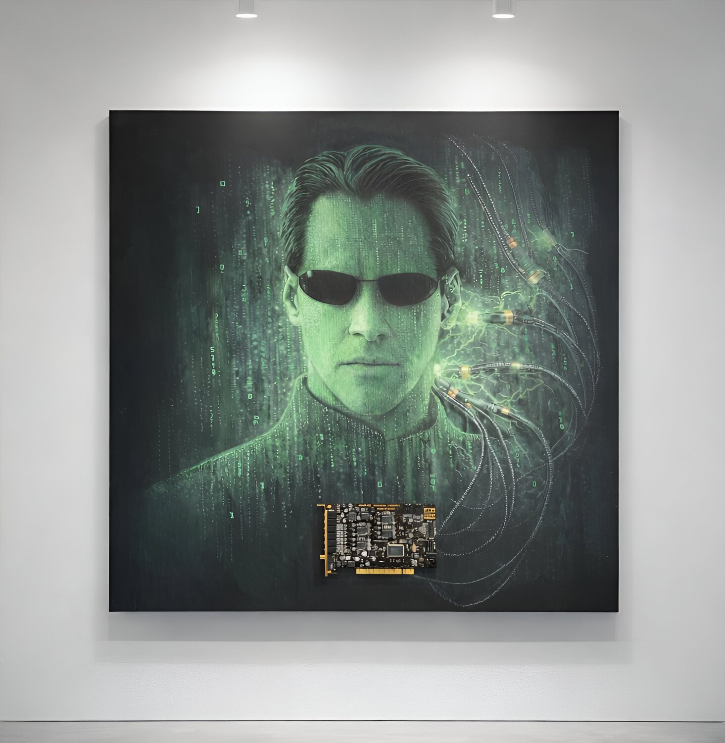 MATRIX ARTEINDUSTRIALE Original painting for sale