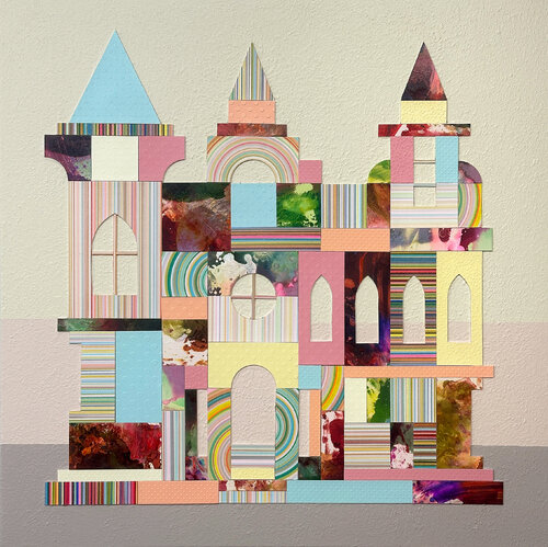 Candy Church 02 (Fructose Faith) by Michael Mathews, Painting for Sale on Select
