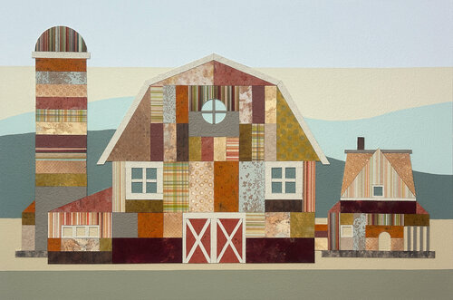 Farmstead (Plane Life) by Michael Mathews, Painting for Sale on Select