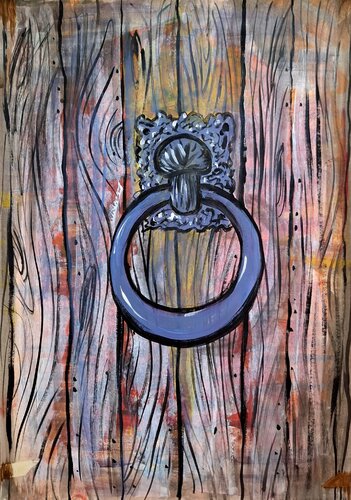 The Door by Rim Elias, Painting for Sale on Select