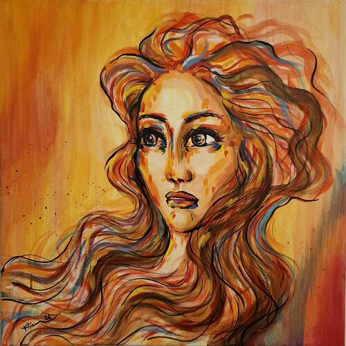 Melting into the Sunset von Rim Elias, Malerei kaufen auf Select