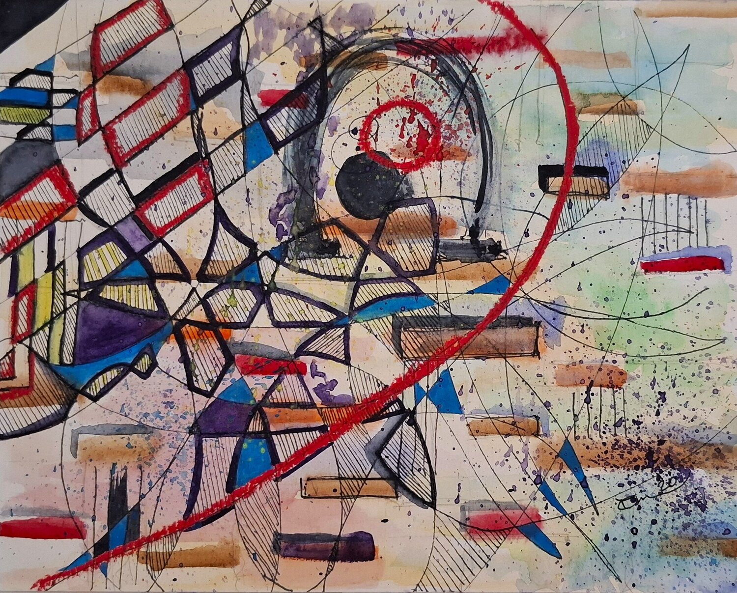 The Wind Rim Elias Original painting for sale