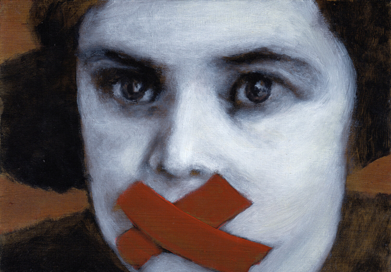 Roza Gerda Van Damme Original painting for sale