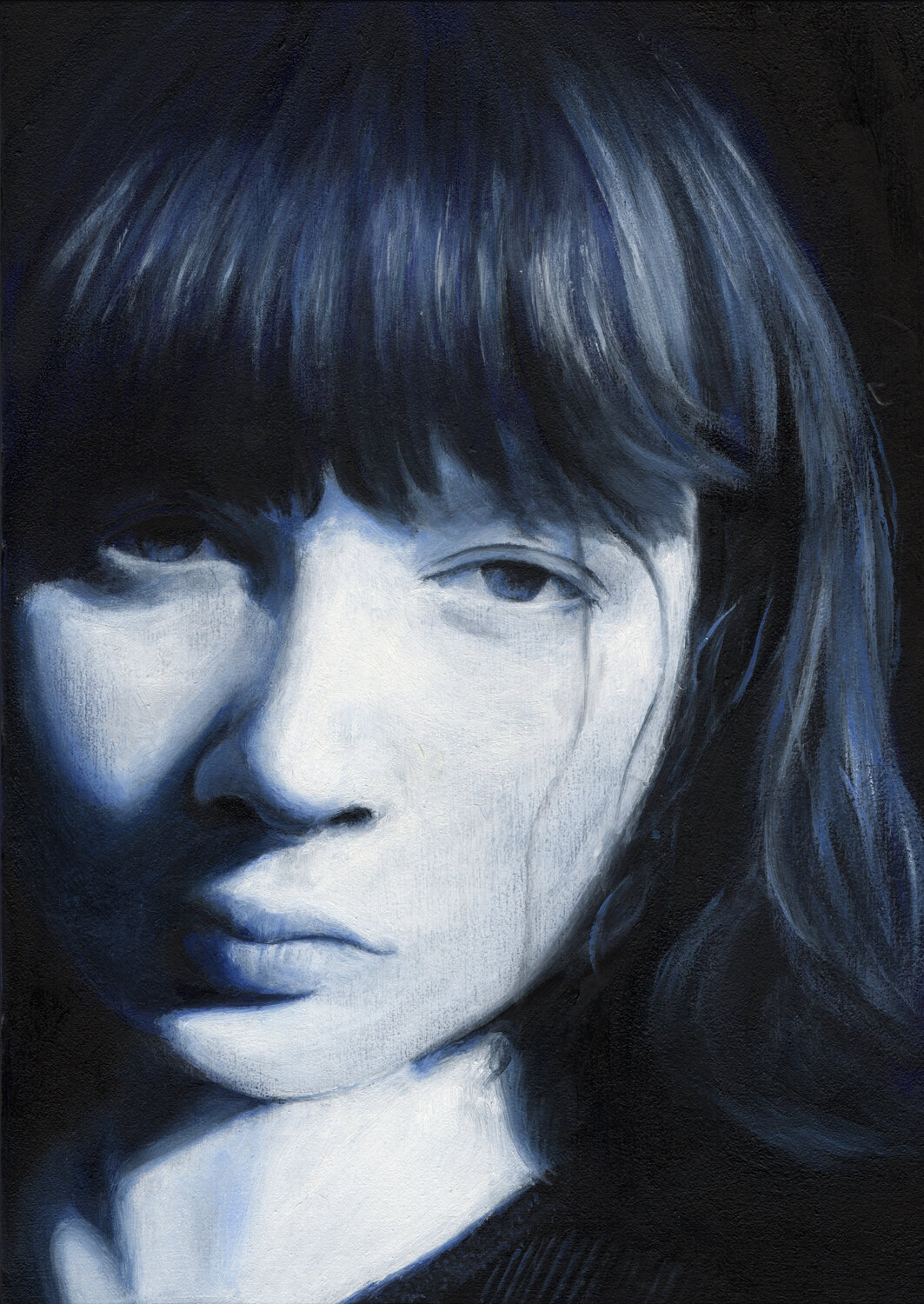 Nora's Selfie Gerda Van Damme Original painting for sale