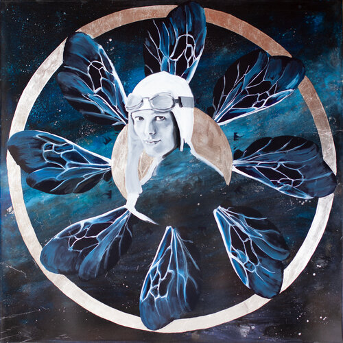 Blue Moon by Adrienne Egger, Painting for Sale on Select