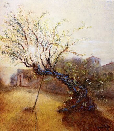 Le Saule d'Echallat by Arno BIGOT, Painting for Sale on Select