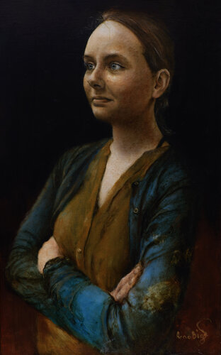 Elodie by Arno BIGOT, Painting for Sale on Select