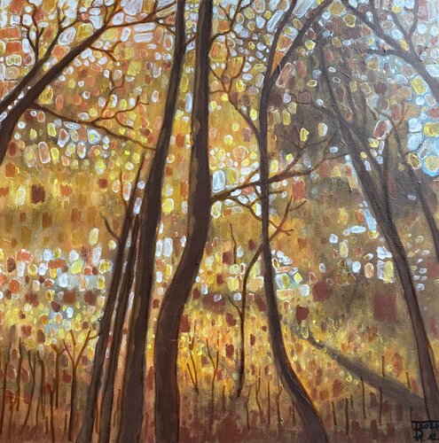 Forêt d'automne by FRANCOIS D'ARDAILHON, Painting for Sale on Select
