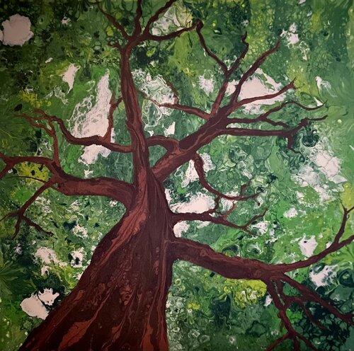 Le grand arbre by FRANCOIS D'ARDAILHON, Painting for Sale on Select
