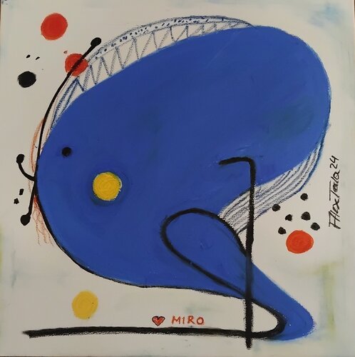 Blubb Blubb Blubb by Alex Terla, Painting for Sale on Select