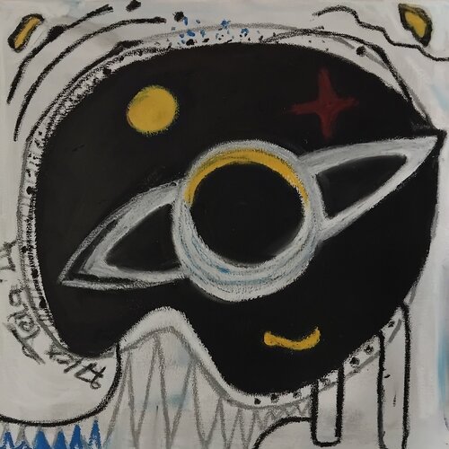 Auf auf zu den Sternen by Alex Terla, Painting for Sale on Select