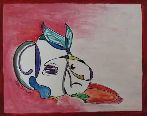 Berühmter Hase by Alex Terla, Painting for Sale on Select