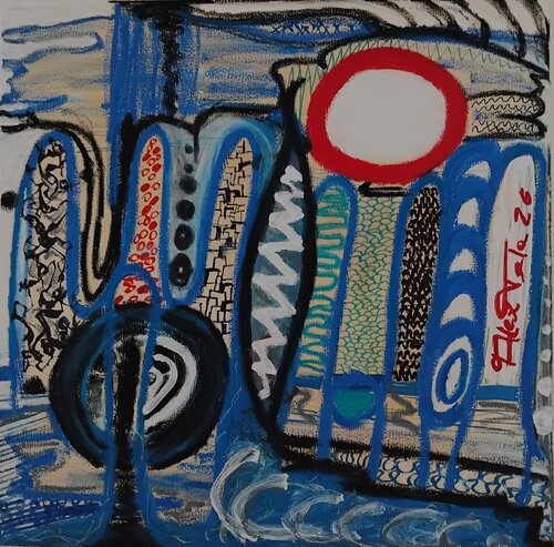 Waves of 2025 by Alex Terla, Painting for Sale on Select