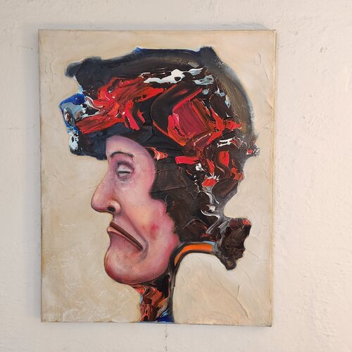 Franklin by Blaine Calbreath, Painting for Sale on Select
