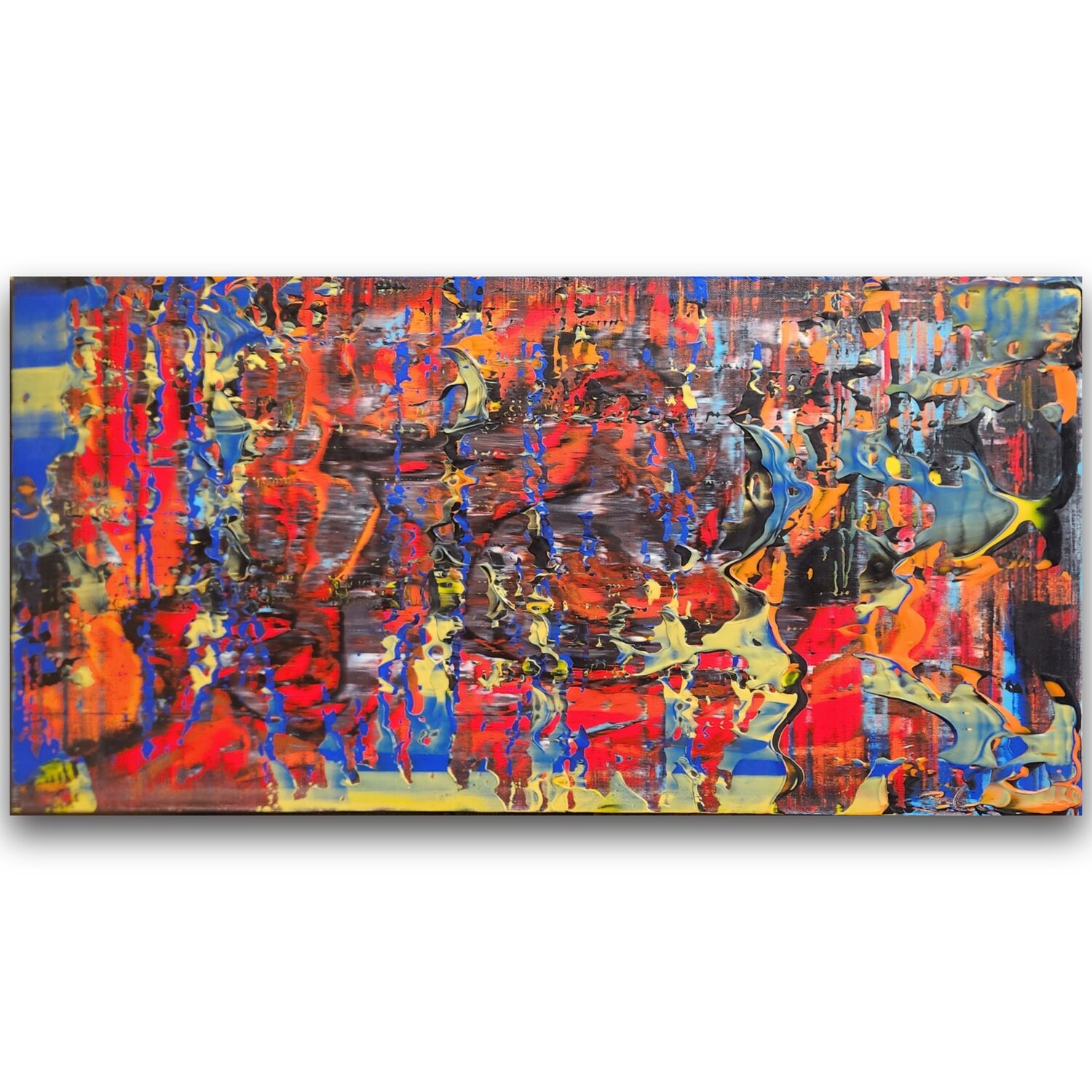 Now, into the butterfly! Blaine Calbreath Original painting for sale