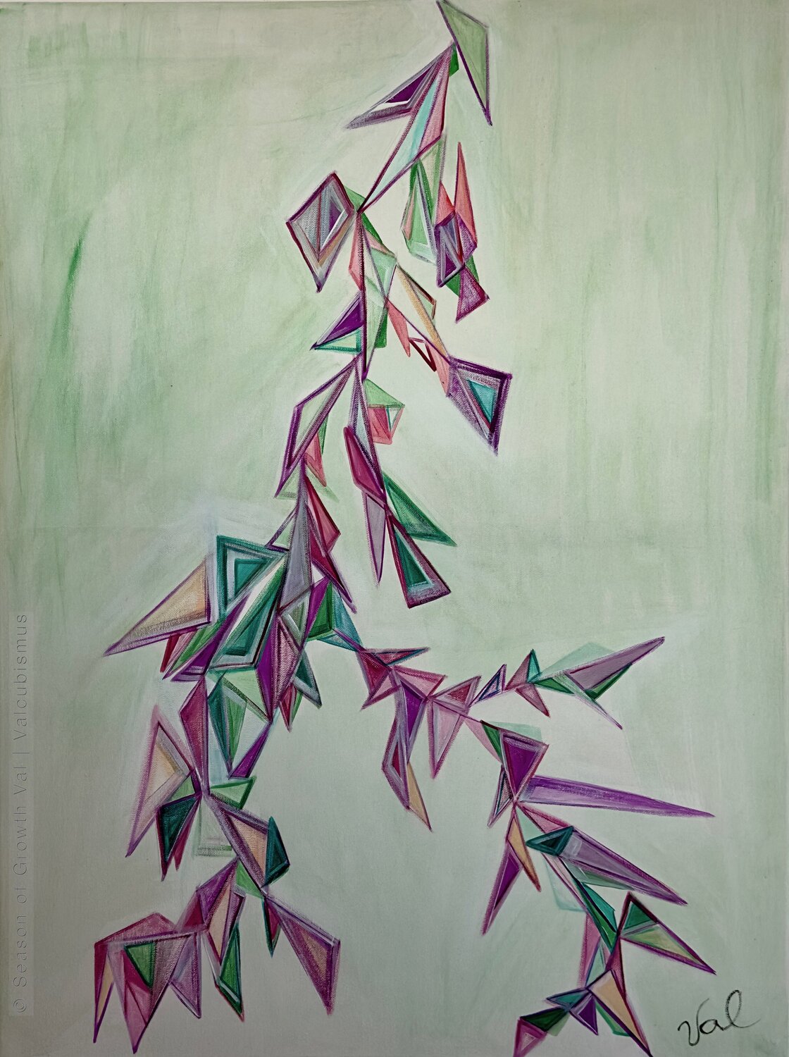 Season of Growth Valentina Câmpean Original painting for sale