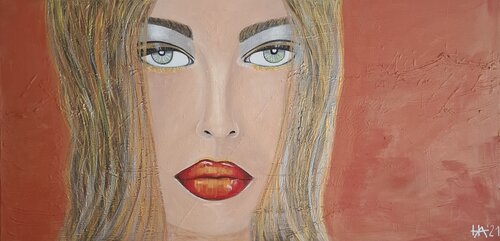 Hide Your Boyfriend by Ursula Haider-Seggl, Painting for Sale on Select