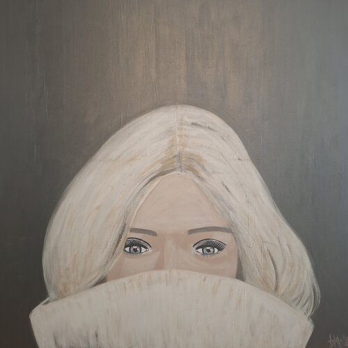 Built That Way by Ursula Haider-Seggl, Painting for Sale on Select