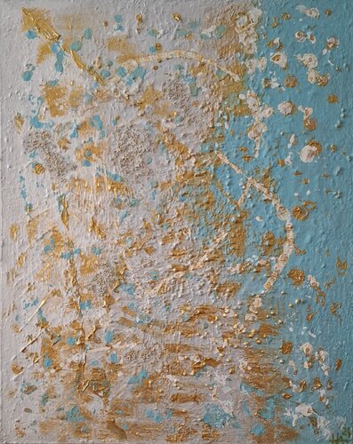 Elegant Bliss Action by Ursula Haider-Seggl, Painting for Sale on Select