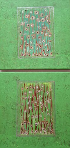 Sip Sip Done, 2-teilig, Setpreis by Ursula Haider-Seggl, Painting for Sale on Select