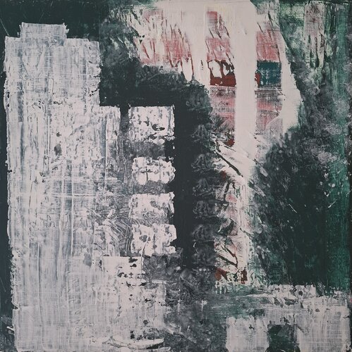Asphalt Got Jealous by Ursula Haider-Seggl, Painting for Sale on Select