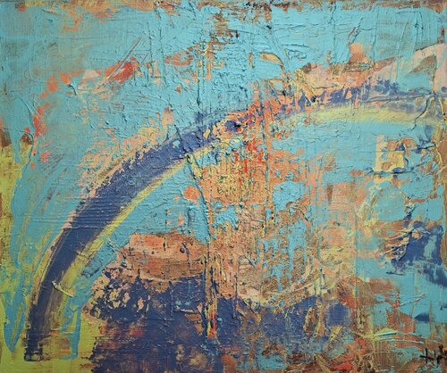 Moved On Already (3 teilig, Setpreis) by Ursula Haider-Seggl, Painting for Sale on Select