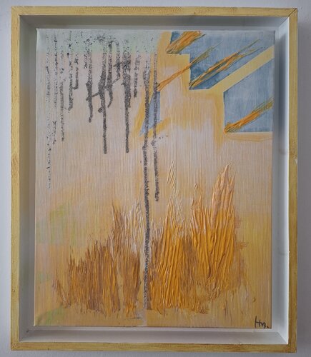 Smoke Bliss Trace by Ursula Haider-Seggl, Painting for Sale on Select