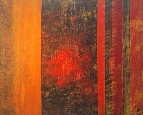 Door Was Open by Ursula Haider-Seggl, Painting for Sale on Select