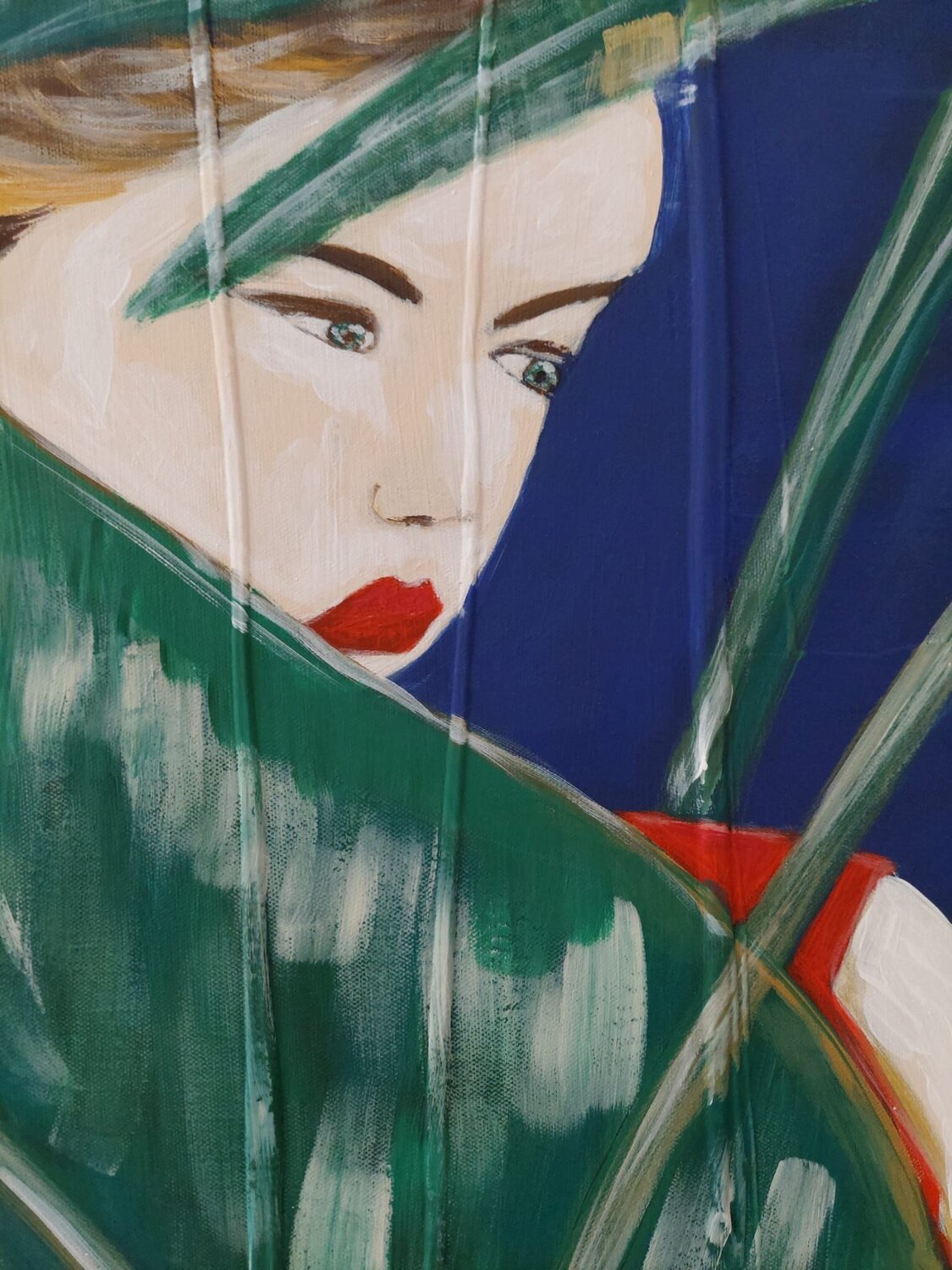 Wild Spirit Glow Ursula Haider-Seggl Original painting for sale