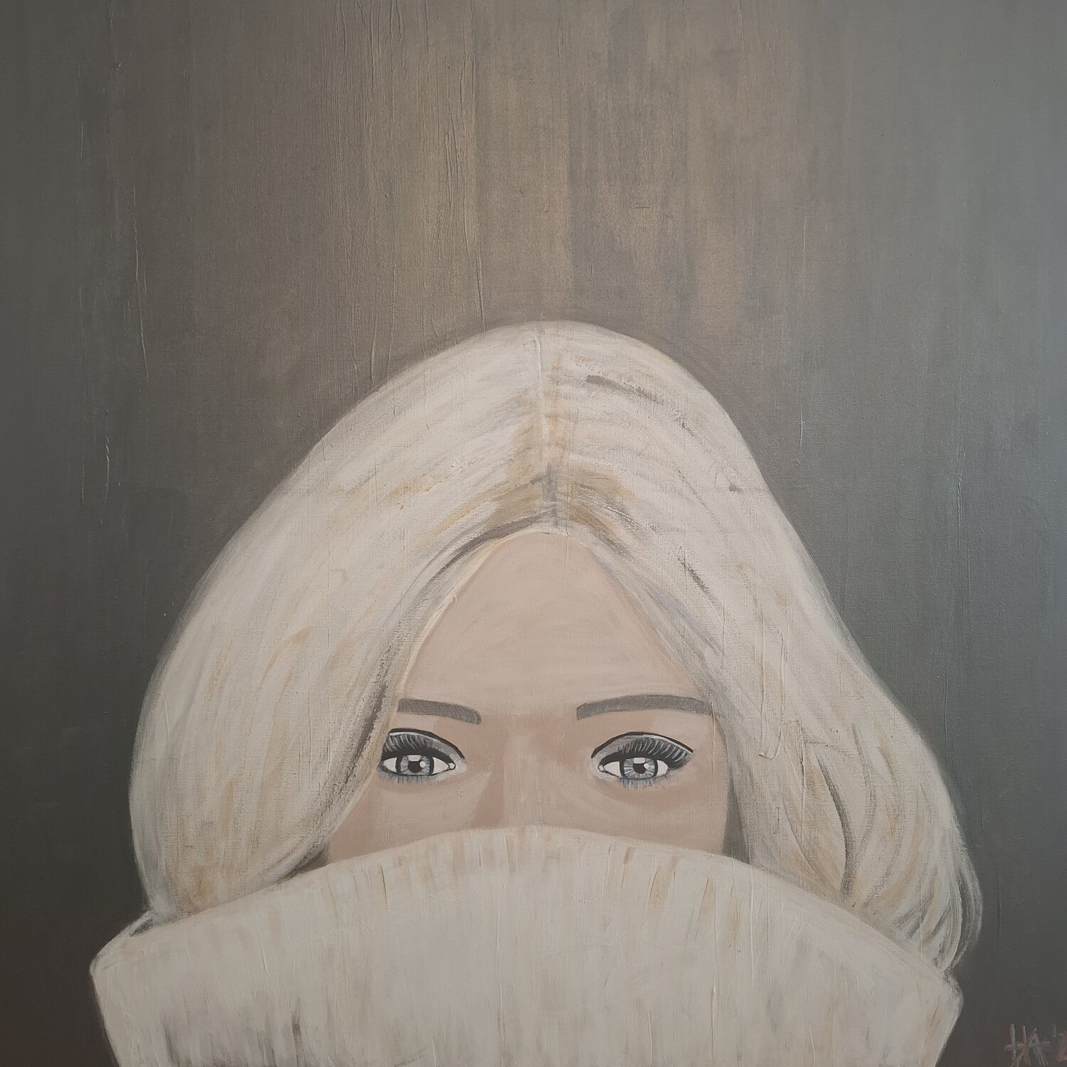 Built That Way Ursula Haider-Seggl Original painting for sale