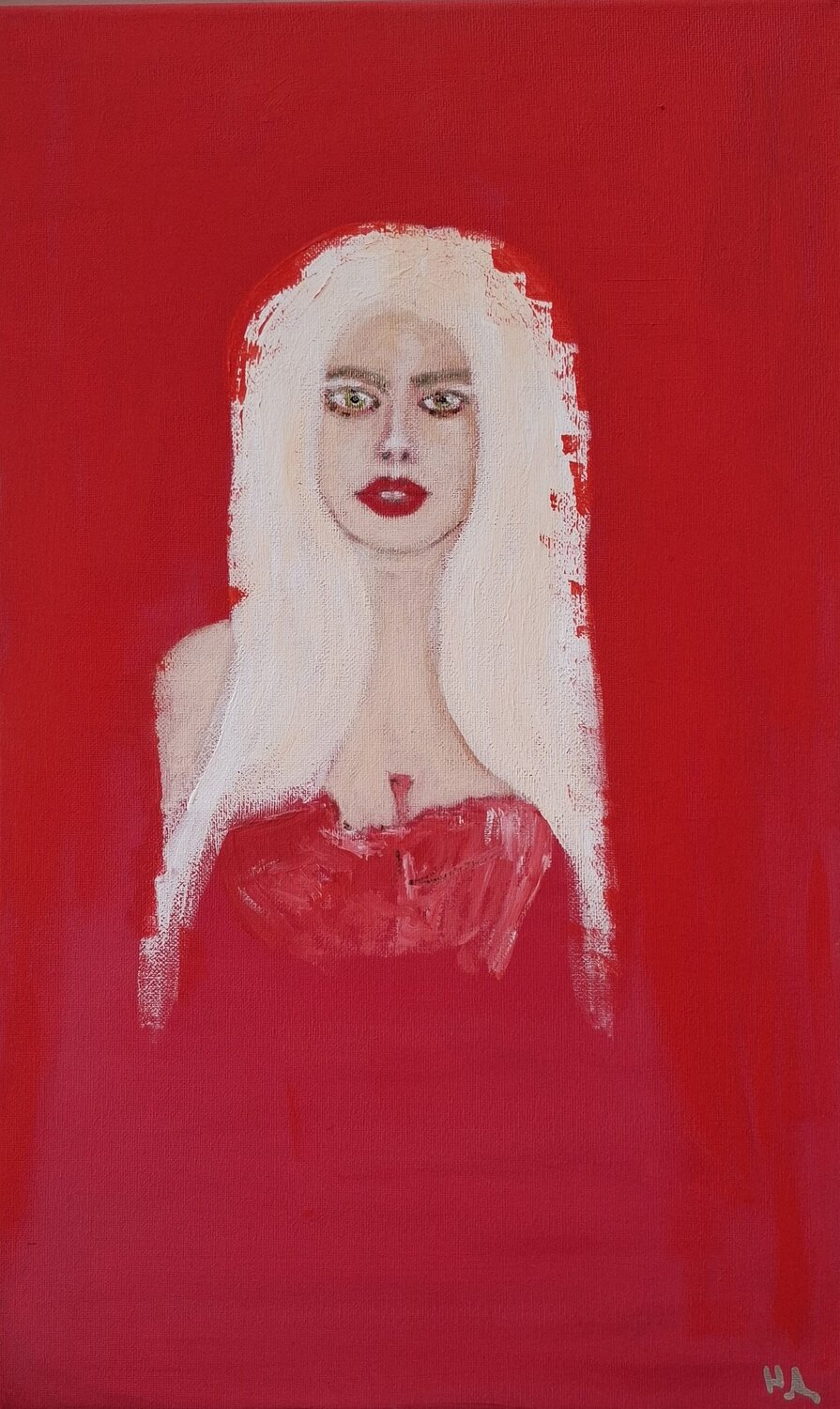 Out Of Office Ursula Haider-Seggl Original painting for sale
