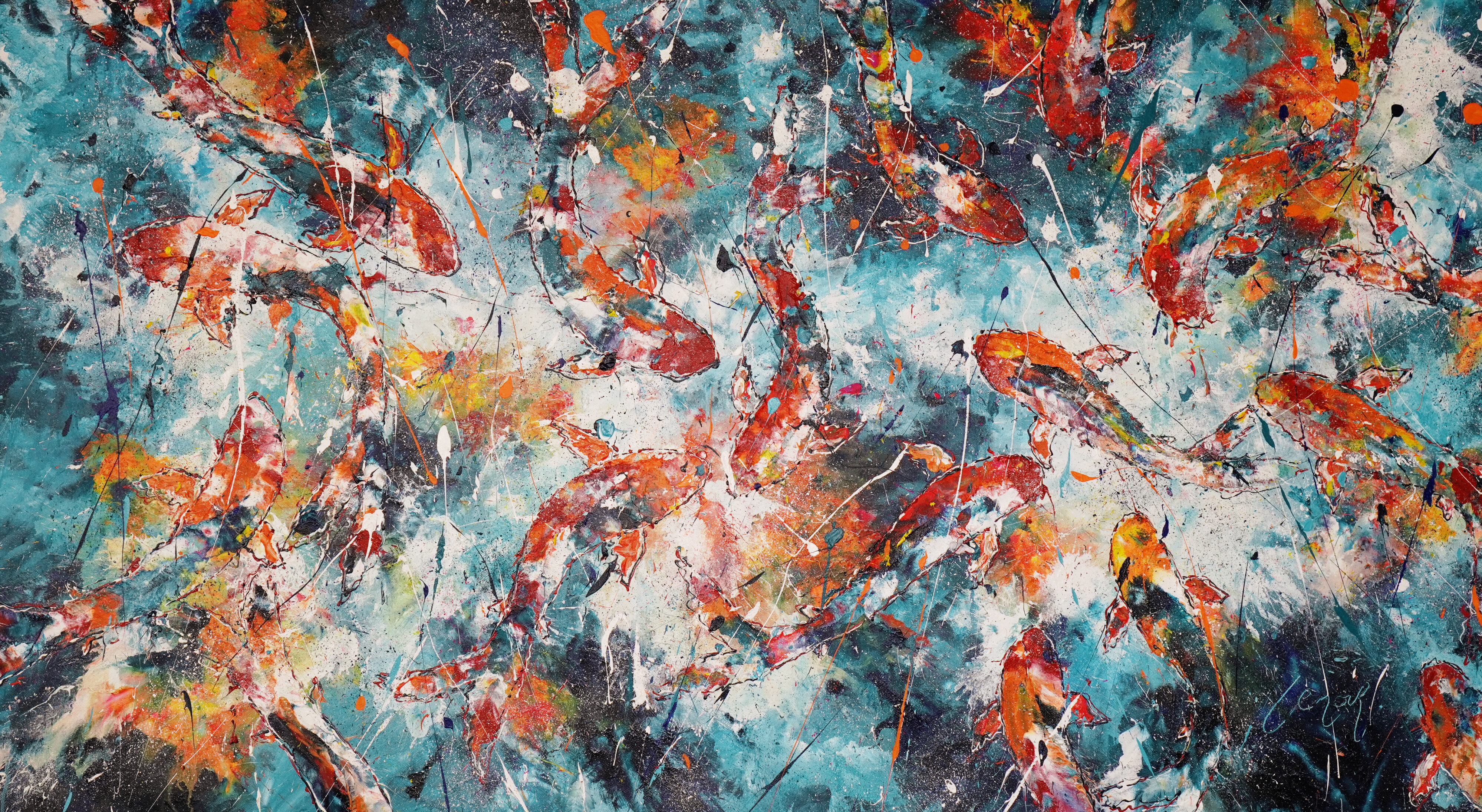 Abstract Fishes Odyssey 4