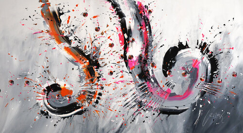 Echoes of the Self by Dominique Lenoir, Painting for Sale on Select
