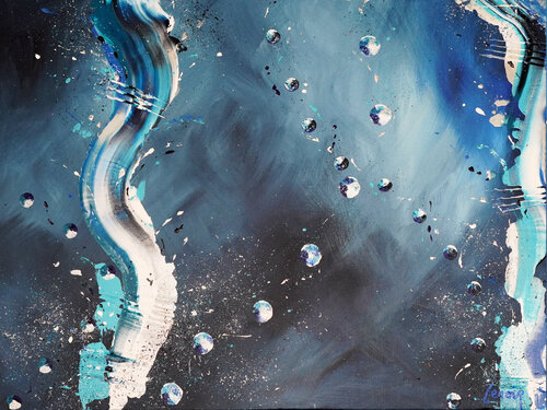 Infinity by Dominique Lenoir, Painting for Sale on Select