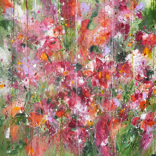 Summer Meadow by Dominique Lenoir, Painting for Sale on Select