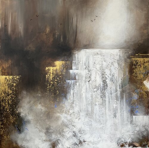 Falling all over again by Jenna Silander, Painting for Sale on Select