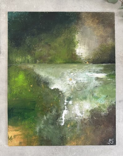 Stories in the stones by Jenna Silander, Painting for Sale on Select