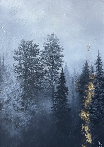 The fire we share by Jenna Silander, Painting for Sale on Select