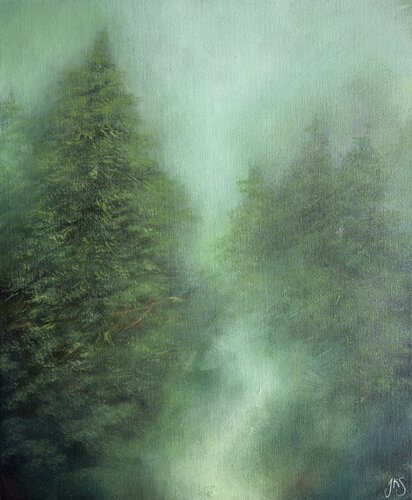 The wind dances around me by Jenna Silander, Painting for Sale on Select