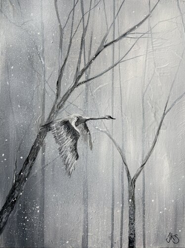 On my way home by Jenna Silander, Painting for Sale on Select