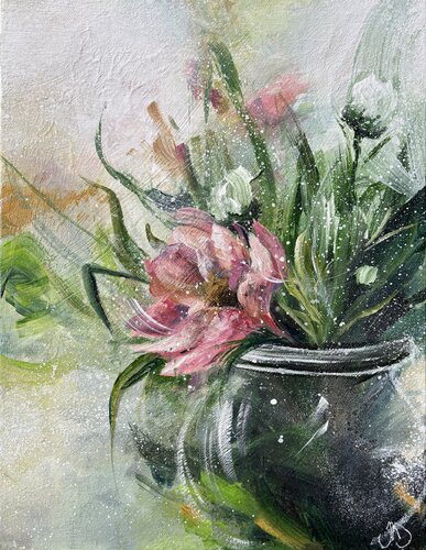 Happy Sunday by Jenna Silander, Painting for Sale on Select