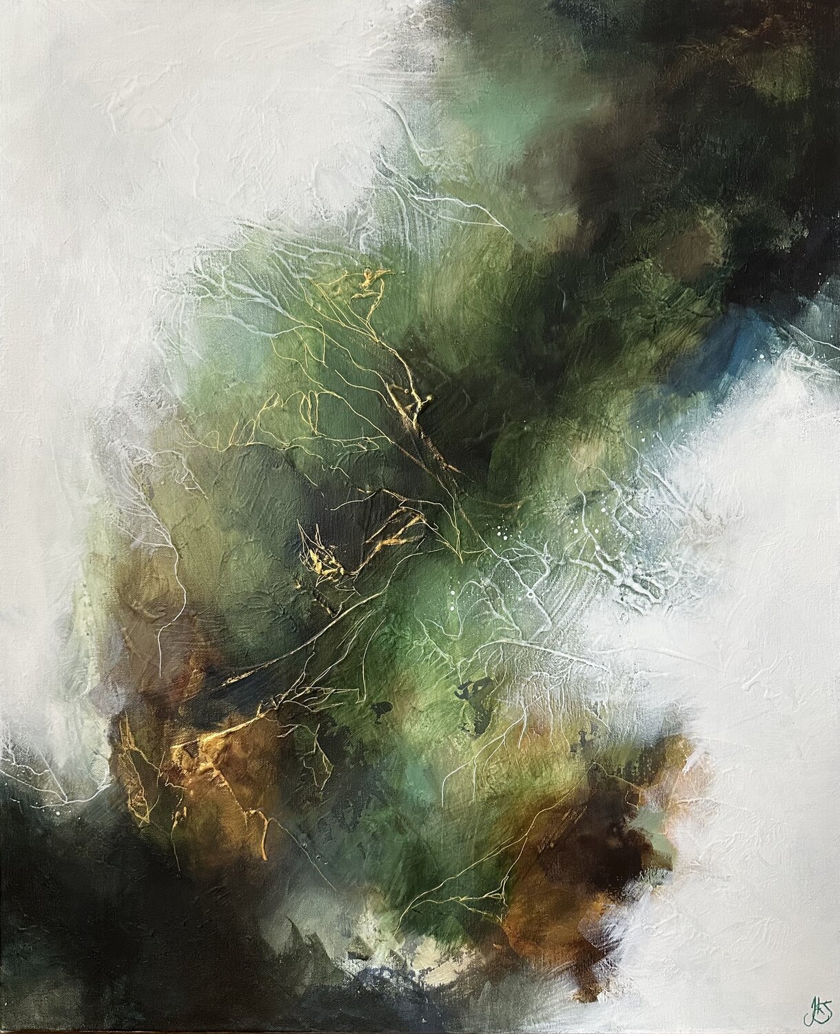 River Jenna Silander Original painting for sale