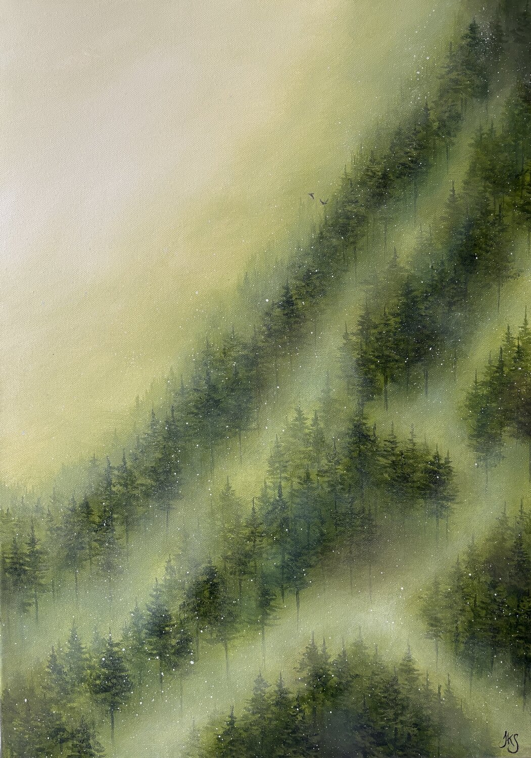 Seconds away Jenna Silander Original painting for sale